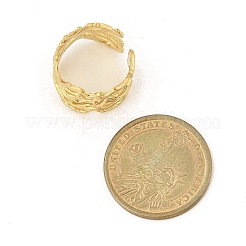 Кольца-манжеты из нержавеющей стали 304 полые широкие для женщин&nbsp;LS-RJEW-G338-24G