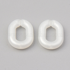 Opake Acryl Verknüpfung Ringe&nbsp;OACR-S038-004A-A07