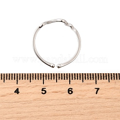 Ecg 925 серебряные манжеты кольца для женщин&nbsp;RJEW-S631-04P