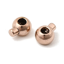 Ионное покрытие (ip) 304 нержавеющая сталь обжимные бусины&nbsp;STAS-P373-02RG