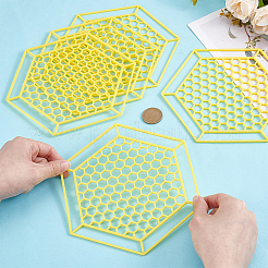 Плавающий пчелиный остров из абс-пластика&nbsp;AJEW-WH0248-803