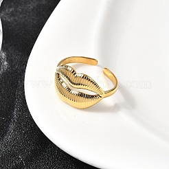 Кольца-манжеты для губ из нержавеющей стали 304 для женщин&nbsp;RJEW-Z110-01G