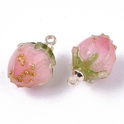 Подвески-цветы ручной работы из эпоксидной смолы&nbsp;KY-SZ0001-36D