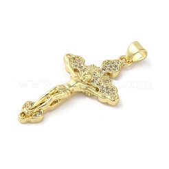 Стойки обшивки латунь микро проложить Циркон подвеску&nbsp;KK-C052-10B-G