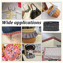 20 ярд полиэстеровых кружевных лент&nbsp;DIY-PH0031-86B