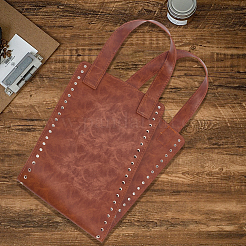 1 Stück DIY-Aufbewahrungstasche aus PU-Leder&nbsp;ABAG-CL0001-59B