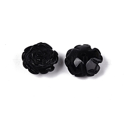 Cuentas talladas de obsidiana natural&nbsp;G-Q601-41C-03