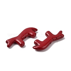 Синтетические бирюзовые бусины&nbsp;G-B158-01D