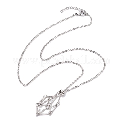 Ожерелья из нержавеющей стали 304 с цепочкой из троса&nbsp;NJEW-JN04715-01