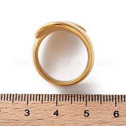 Кольцо-манжета из нержавеющей стали 304 с ионным покрытием (IP)&nbsp;RJEW-L103-01-G