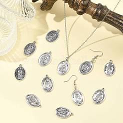 30 pz 6 stili di ciondoli in lega in stile tibetano religioso&nbsp;FIND-FS0005-01