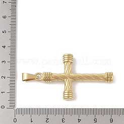 PVD-Vakuumbeschichtung 304 Edelstahl große Anhänger&nbsp;STAS-M068-15G