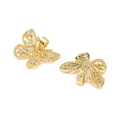 Латунные микро проложить кубического циркония подвески&nbsp;KK-L256-12G