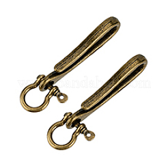 2 шт. застежки-скобы из сплава с S-образными крючками&nbsp;FIND-PH0026-11A-AB