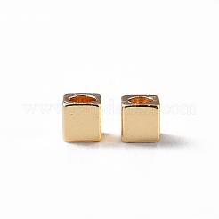 Perles séparateurs en laiton&nbsp;KK-WH0034-23G-03A