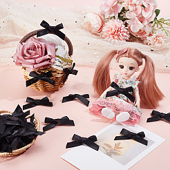 Полиэстеровые булавки с бантом&nbsp;JEWB-WH0010-89B