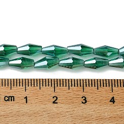 Trasparenti perle di vetro placca fili&nbsp;GLAA-K064-05A-PL01