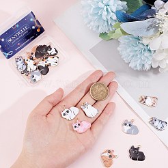 Подвески из сплава эмали 24шт 12 стиля&nbsp;ENAM-SC0003-53