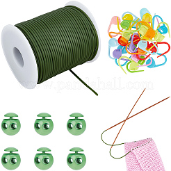 30 шт. экологически чистый АБС-пластиковый держатель для маркеров для вязания крючком&nbsp;IFIN-SC0001-96E