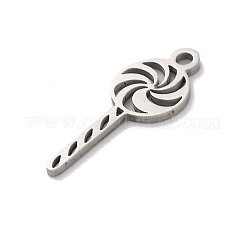 Pendenti in acciaio inox 201 anti-appannamento&nbsp;STAS-Q015-06P