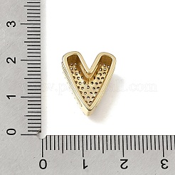 Messing Micro Pave klare Zirkonia Perlen&nbsp;CU-CBAEEA8-16G