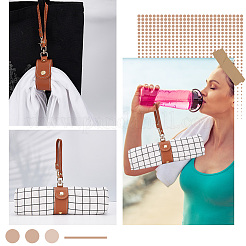 Зажимы для шарфа и шляпы из искусственной кожи&nbsp;AJEW-WH20054-004A