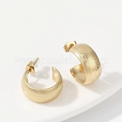 Серьги-гвоздики из нержавеющей стали 304&nbsp;EJEW-Z089-34G