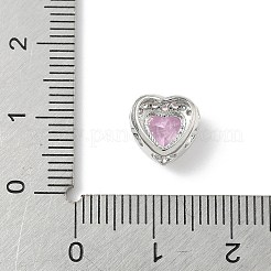 Латунные бусины с камнями-талисманами по знаку зодиака.&nbsp;KK-D372-01P-10