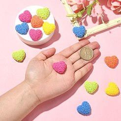 30 Stück opake Harz-Cabochons&nbsp;RESI-CJ0003-54