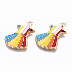 Подвески из эмали и сплава&nbsp;LS-ENAM-S127-010-RS