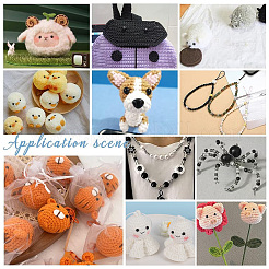 Пластиковые глазки&nbsp;DIY-WH0304-811