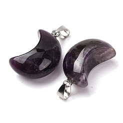 Pendenti d'ametista naturale&nbsp;G-F820-02L-17