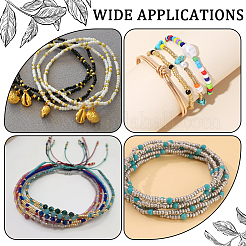 80 г 2 цвета 12/0 гальванических стеклянных бусины&nbsp;SEED-SC0001-52