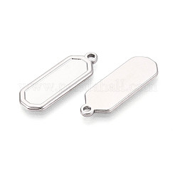 Оправы для подвесок из нержавеющей стали 304 в виде кабошонов&nbsp;STAS-N108-63P