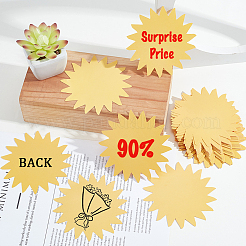 100 x DIY-Papierkarten mit Sonne&nbsp;AJEW-SP0004-68A-02
