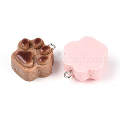 Подвески из непрозрачной смолы&nbsp;RESI-N050-06P