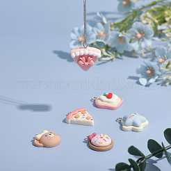 Подвески из непрозрачной смолы в стиле 32 шт.&nbsp;RESI-CA0001-70