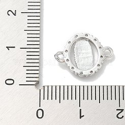 Стойка покрытие латунь микропаве прозрачный кубический цирконий религия дева мария соединительные подвески&nbsp;KK-L224-094P-03