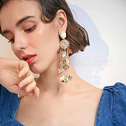 10 шт. латунные серьги-гвоздики KK-BC0008-60