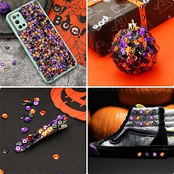 150 г 3 цвета пластиковые бусины с пайетками&nbsp;PVC-YW0001-02