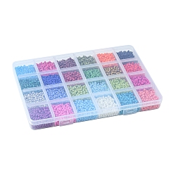 288 г 24 цвета 8/0 краски для выпечки k9 стеклянные бусины&nbsp;SEED-FS0001-10