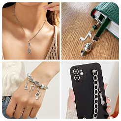68 pièces 17 styles pendentifs en alliage de style tibétain&nbsp;FIND-TA0006-19