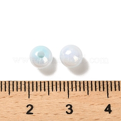 Непрозрачные акриловые бусины&nbsp;X-OACR-Z016-01B-02