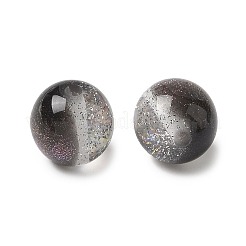 Двухцветные бусины из смолы&nbsp;LS-RESI-Q025-02B-E