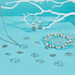 150шт 5 стиля подвески из сплава в тибетском стиле&nbsp;FIND-FH0009-69