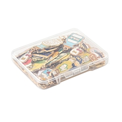 50шт 14 стиля подвески из сплава с эмалью&nbsp;ENAM-FS0003-15