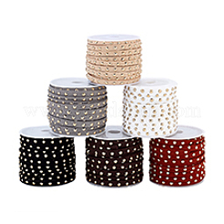 6 рулон шнура из искусственной замши 6 цветов&nbsp;LW-PH0002-37