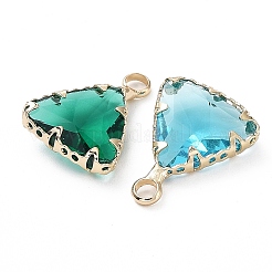 Подвески из латуни и стекла k9&nbsp;KK-Z031-17KCG