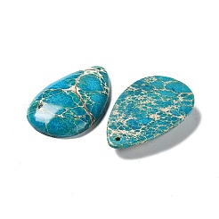 Натуральный регалит / имперская яшма / морские отложения яшма большие кулоны&nbsp;G-G814-01