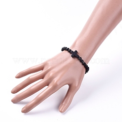 Bracelets extensibles unisexes naturels et synthétiques&nbsp;BJEW-JB04945